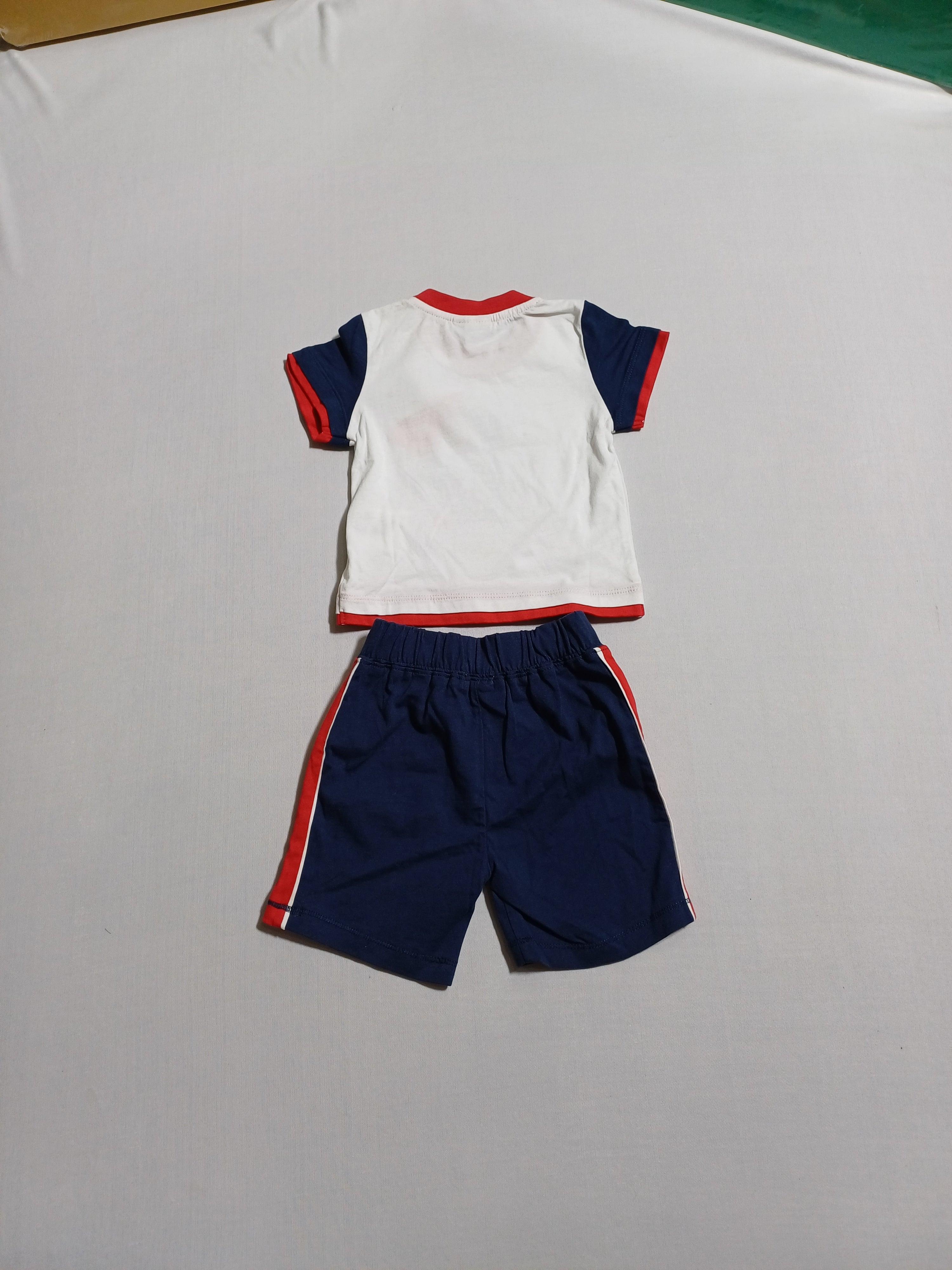MONTEFIORE 6M 2PCS SET RN T-SHIRT+SHORTS