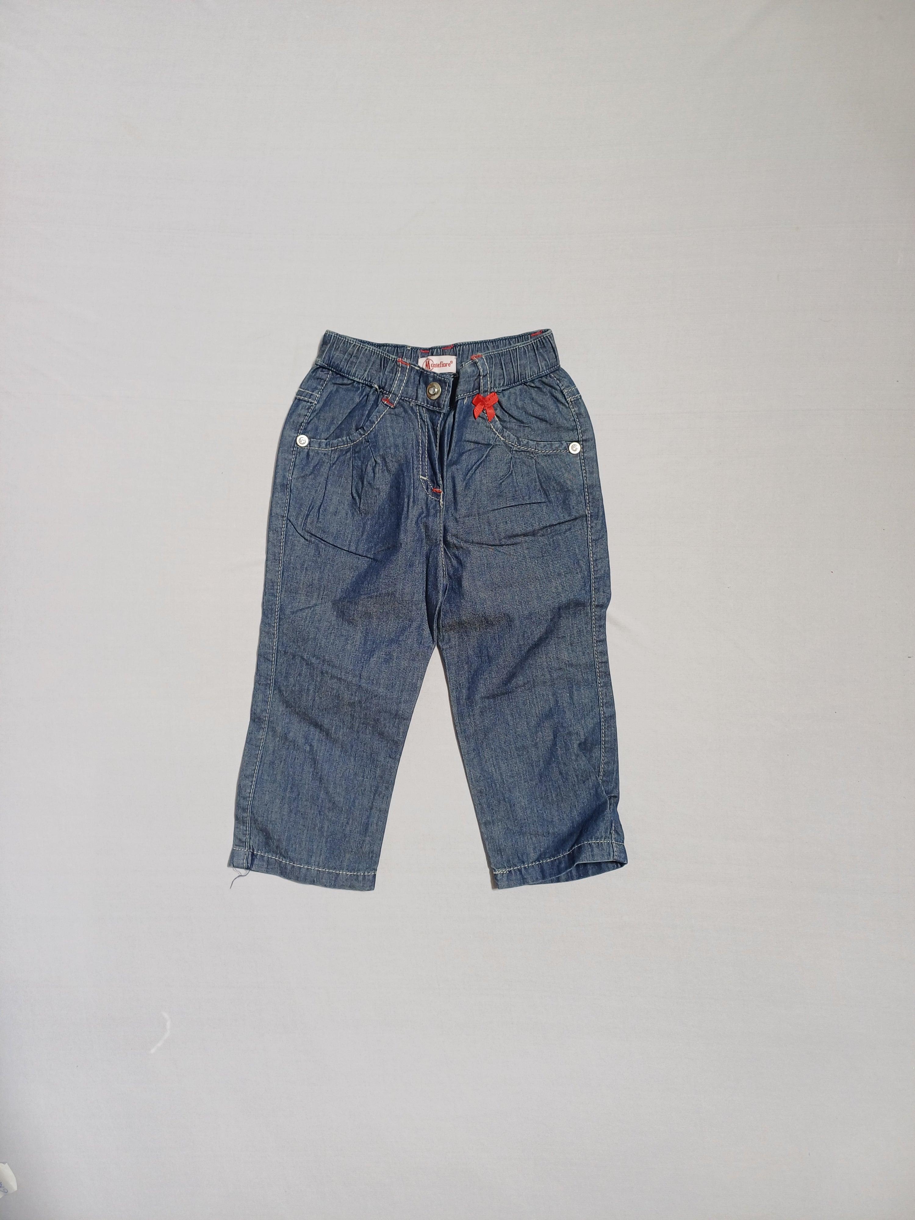 MONTEFIORE BLUE-12M BABY GIRL JEAN H80