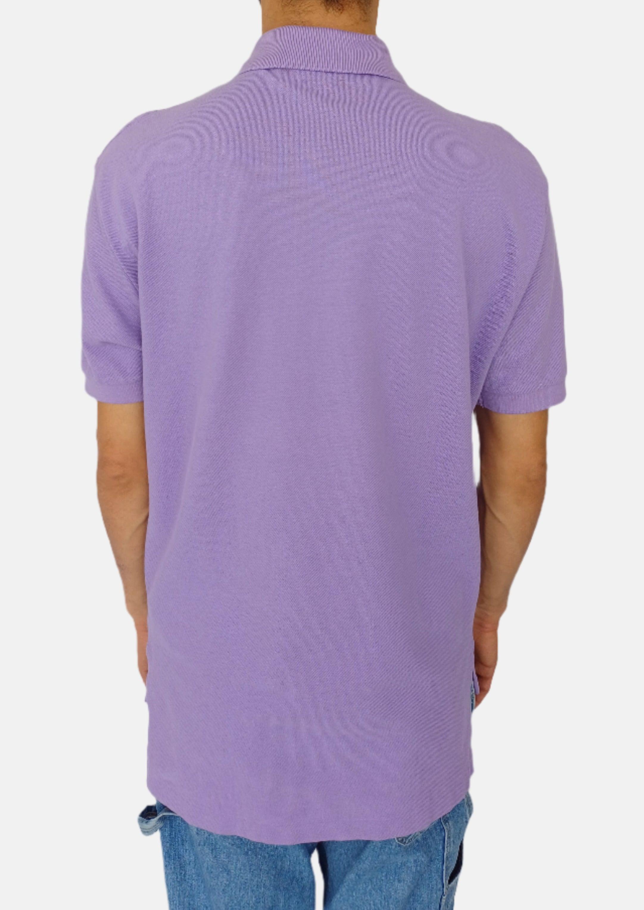 Ralph Lauren Purple Classic Fit Men Polo T-Shirts 710557751011