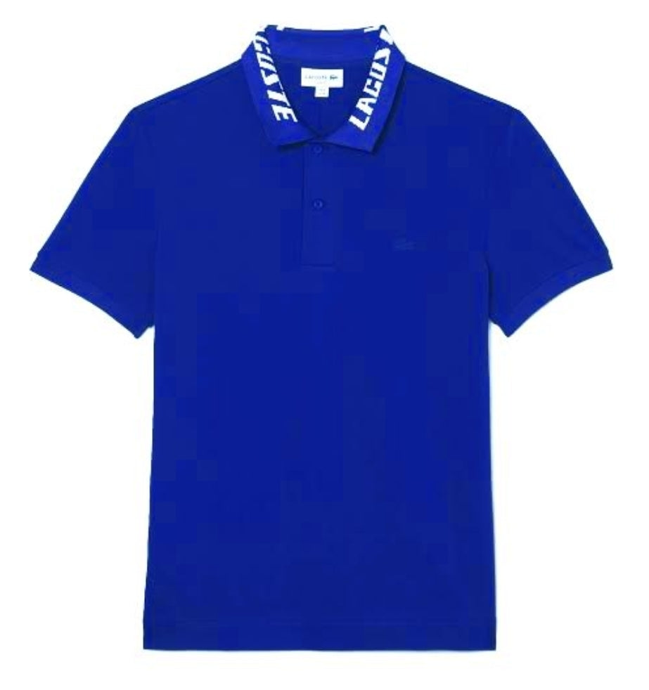 Lacoste Men Piqué Polo Slim Fit Blue