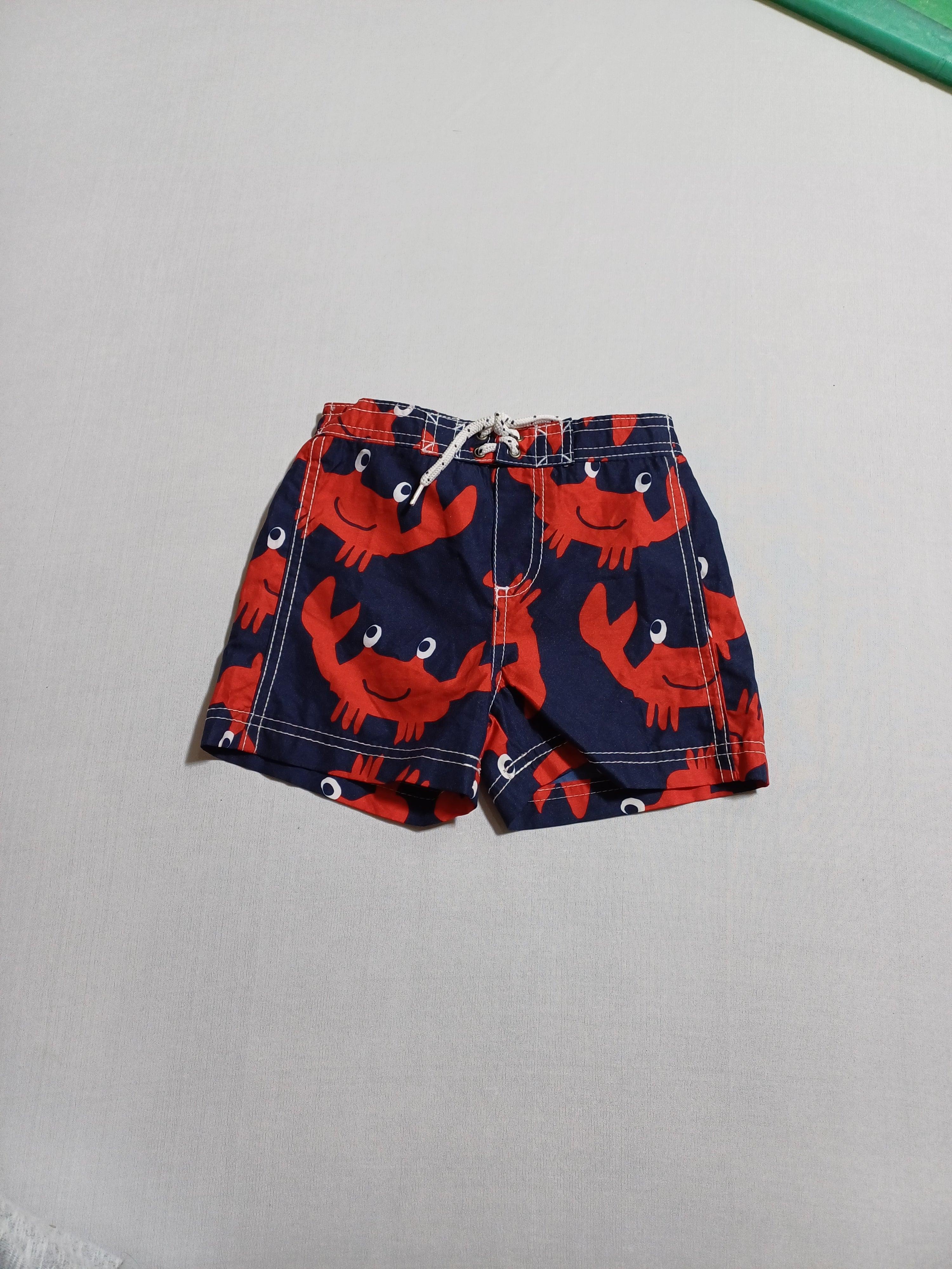 CARTER'S NAVYRED-24M BOYS SWIM SHORTS 15101