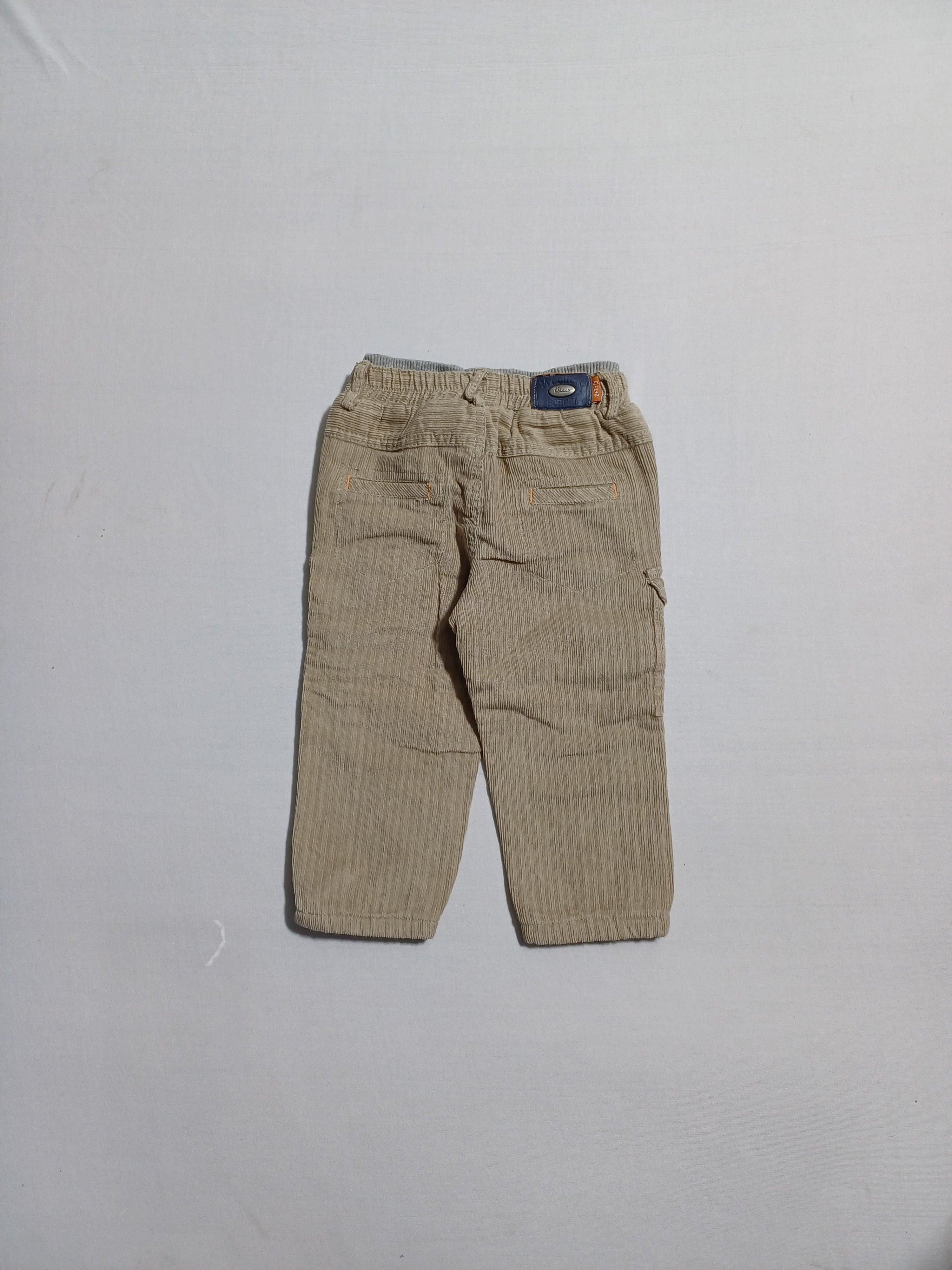 CHICCO BROWN-15M BABY BOY CORDUROY PANT 55744