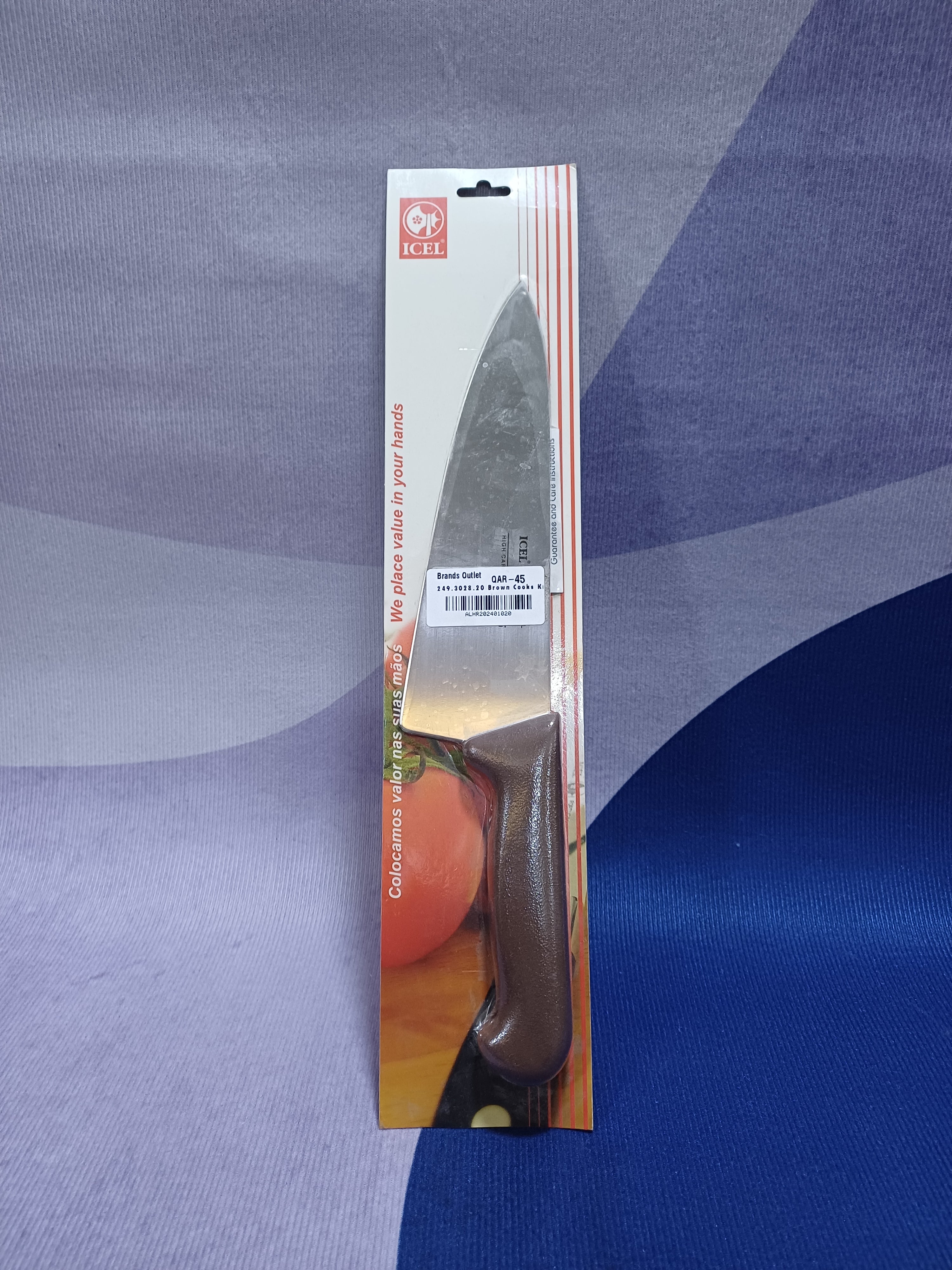 249.3028.20 Brown Cooks Knife-20cm