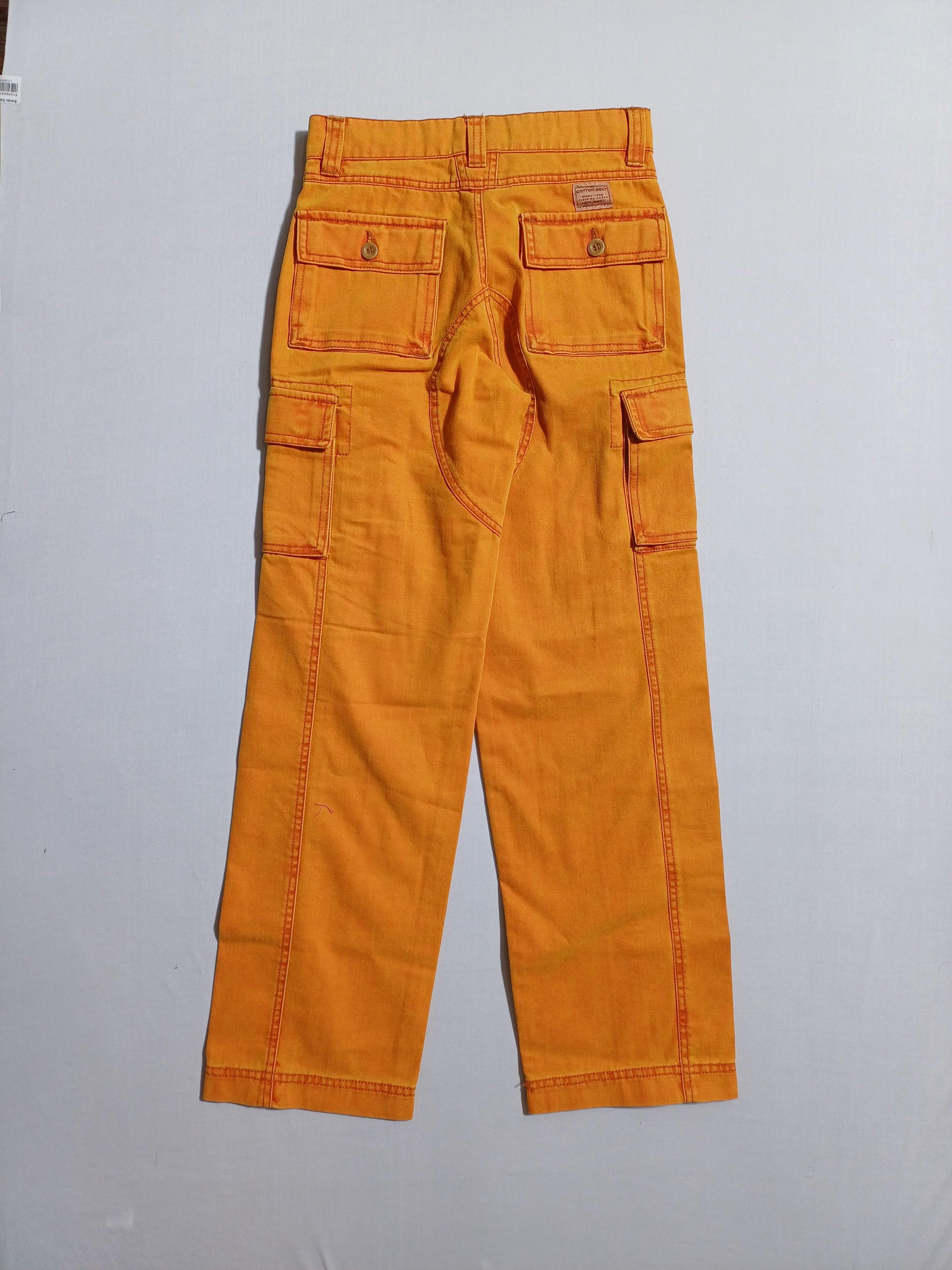 COTTON BELT ORANGE-10Y BOY JEAN A040A