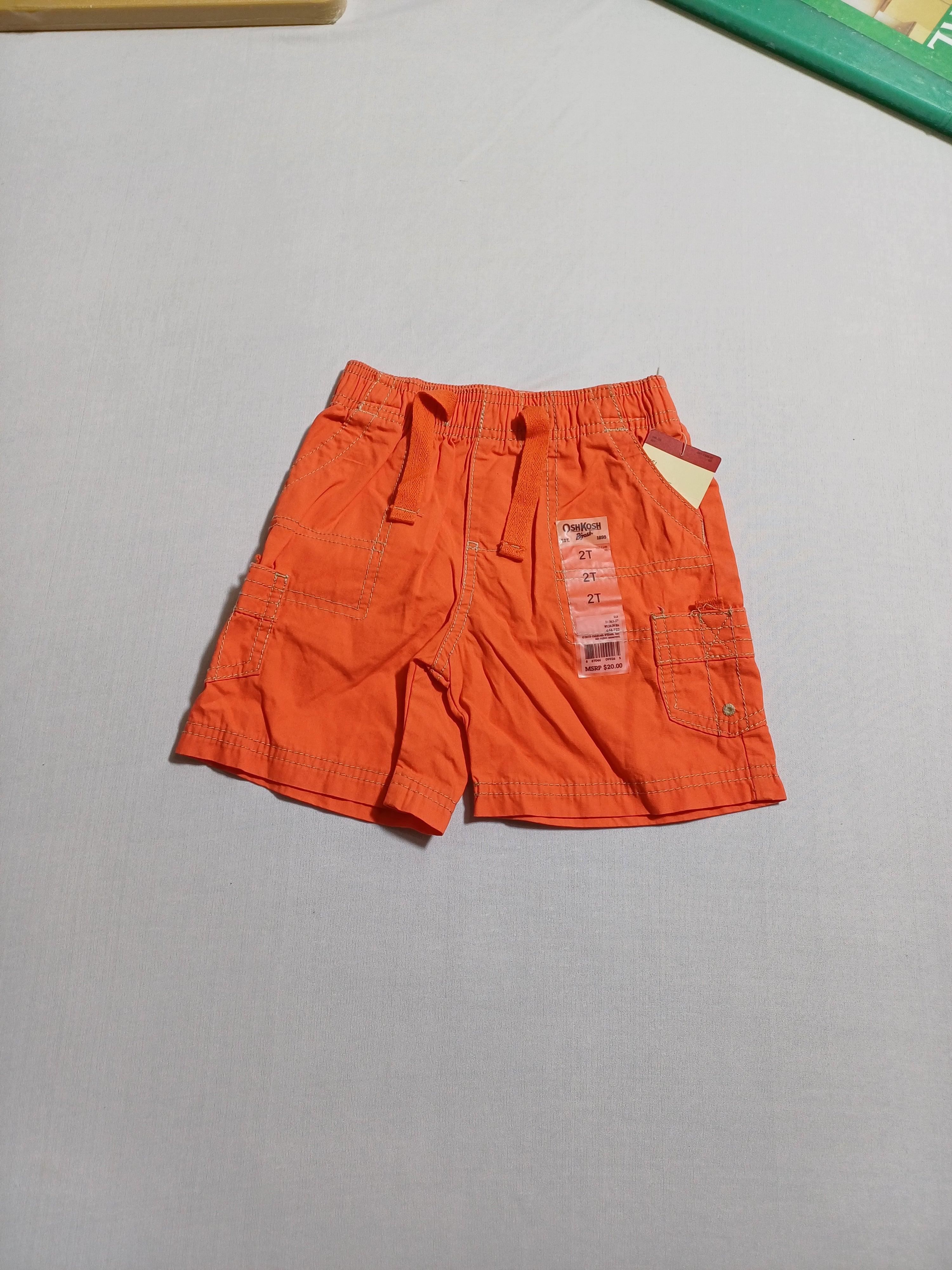 Oshkosh Boy Cargo Shorts Red 444-722