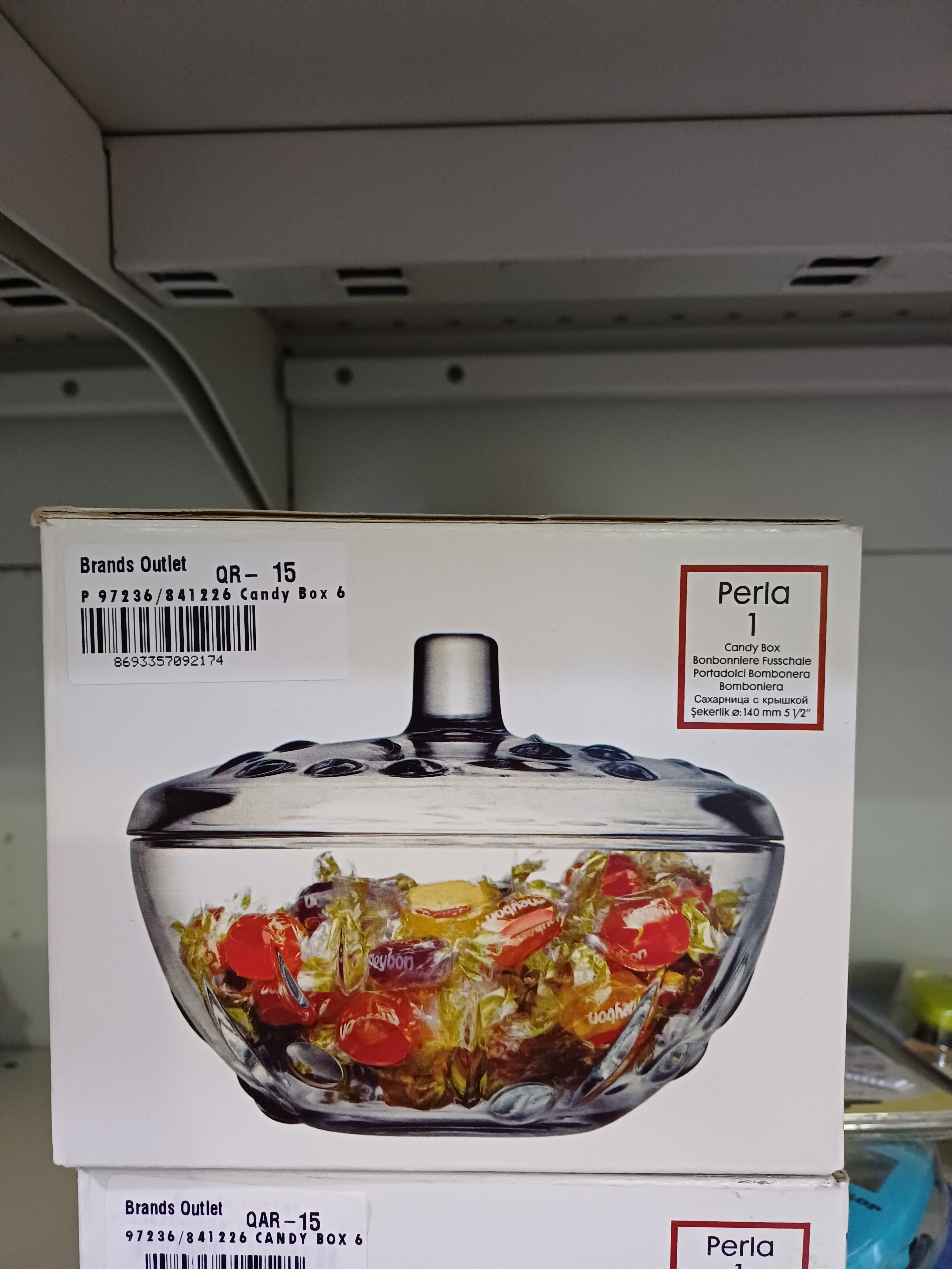 97236/841226 صندوق حلوى 6.5 × 14 سم