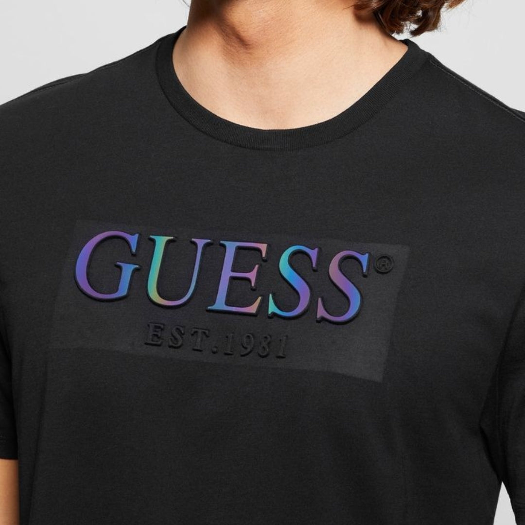Guess Round Neck T-shirt Black M4YI0P