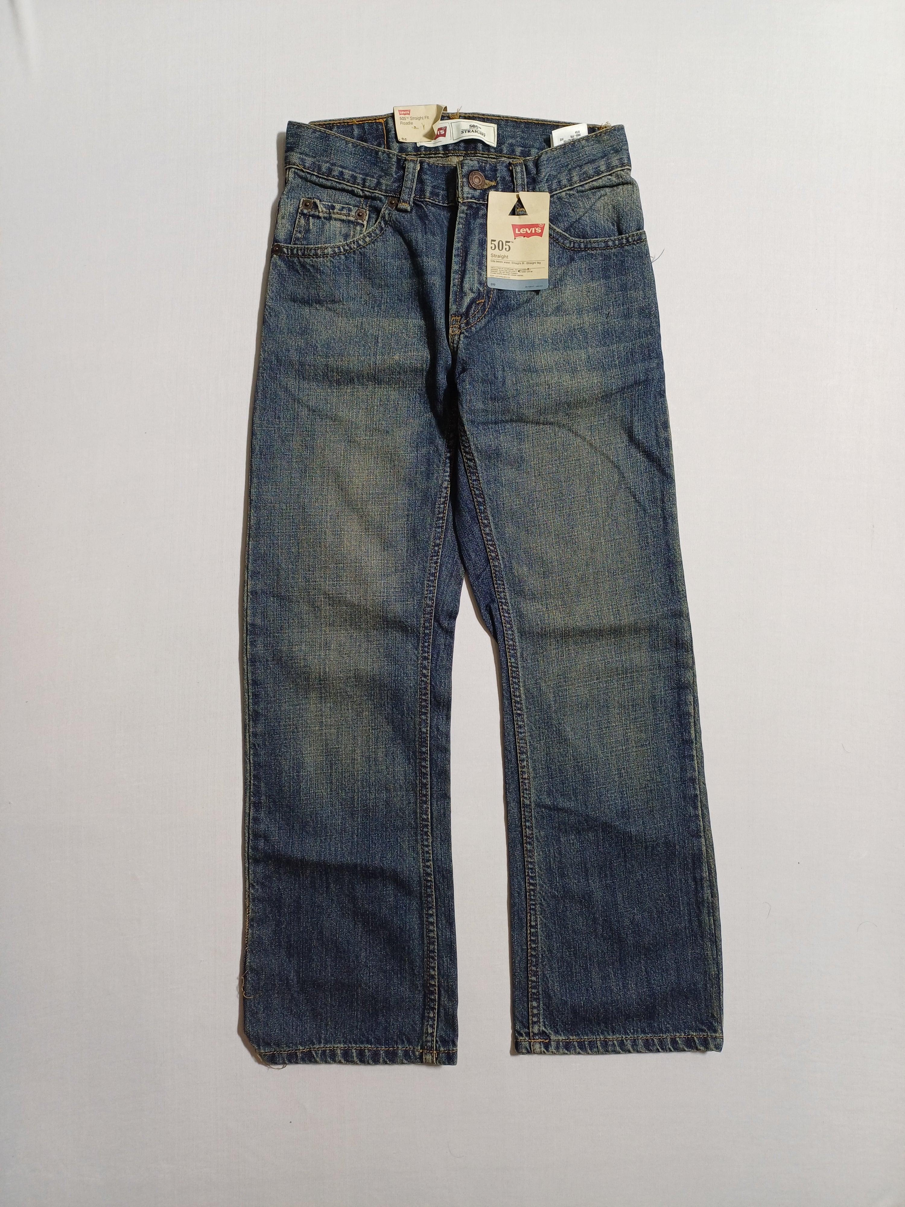 LEVI'S 10-SLIM 25X27 BOYS JEANS BLUE