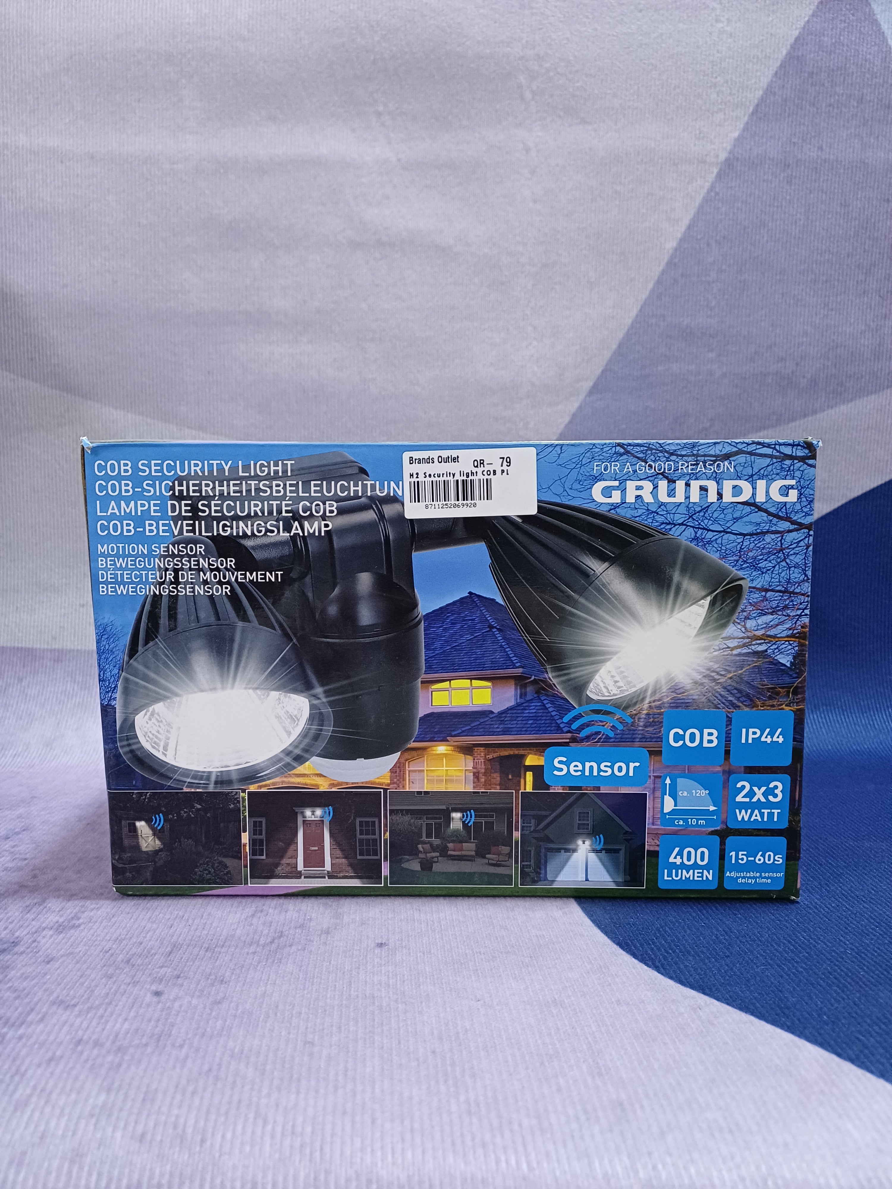 H2 Security light COB PL