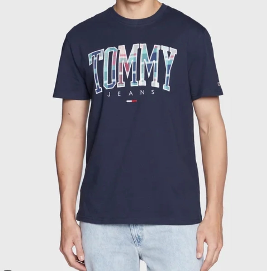 Tommy Jeans T-Shirt Round Neck Blue 846329
