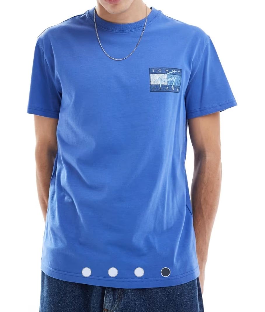 Tommy Jeans T-Shirt Round Neck Blue DM2004