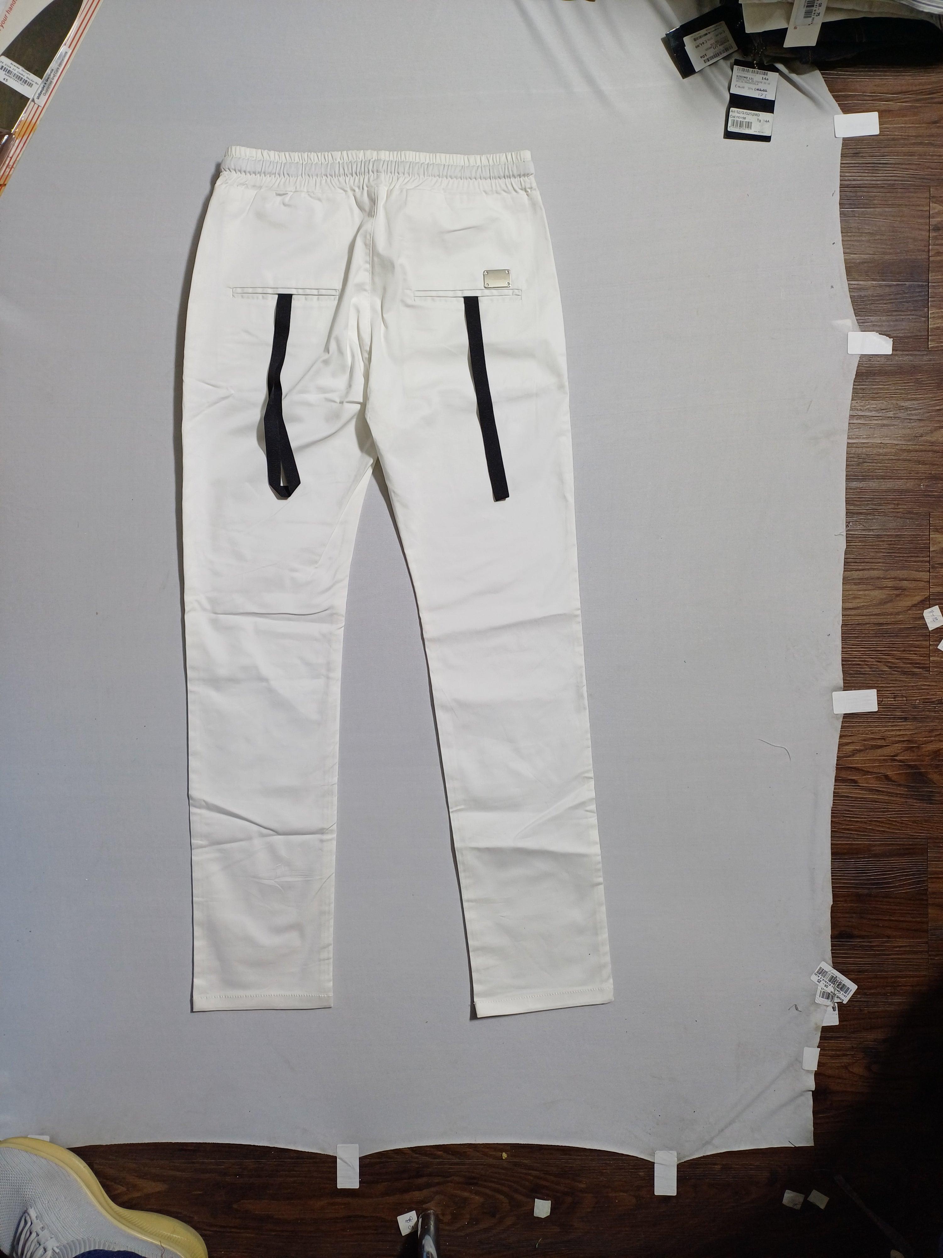 NUMBERS WHITE-42 KIDS TROUSER 171/201