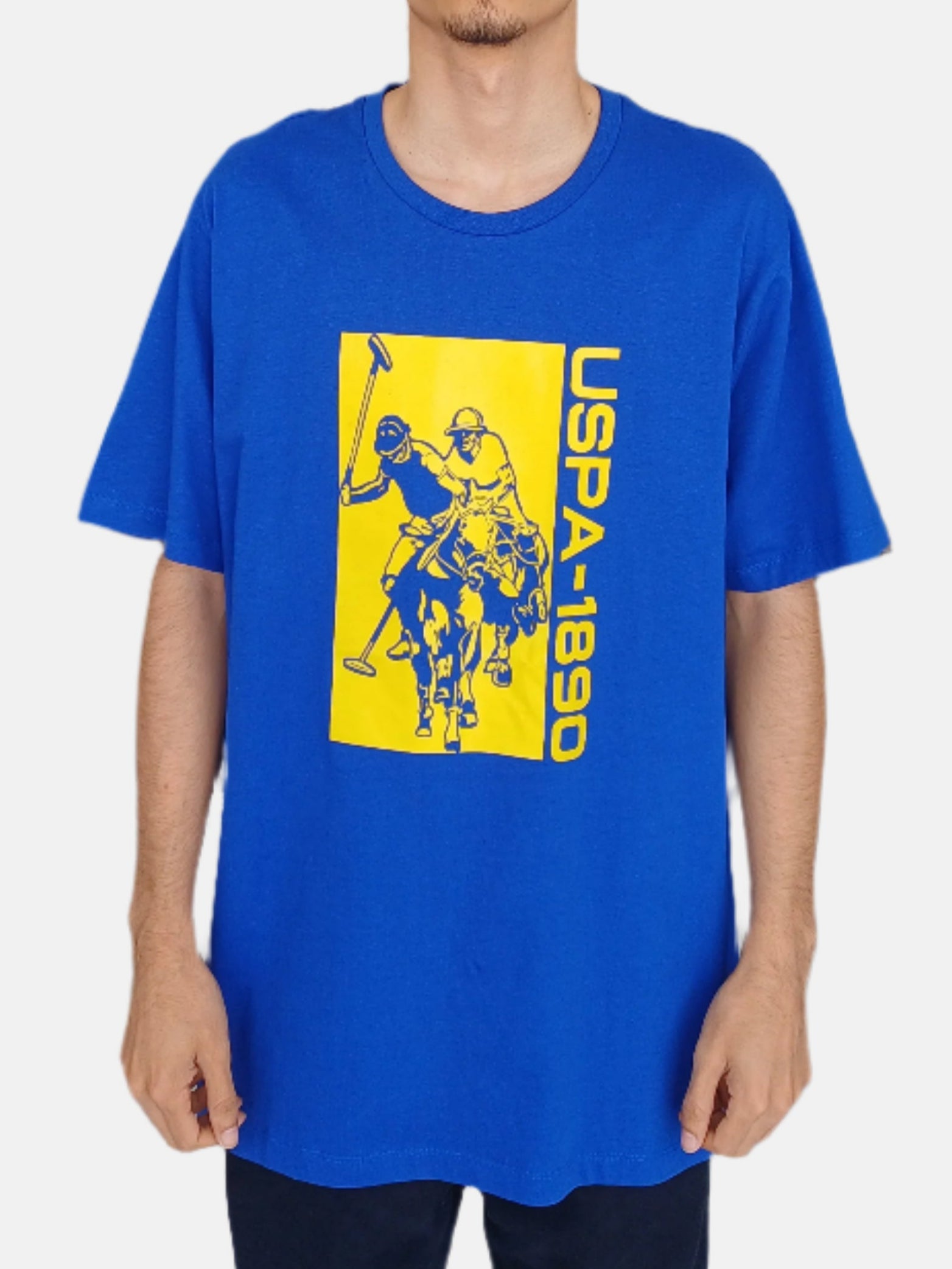 U.S. Polo Assn. Round Neck T-Shirts Blue 14