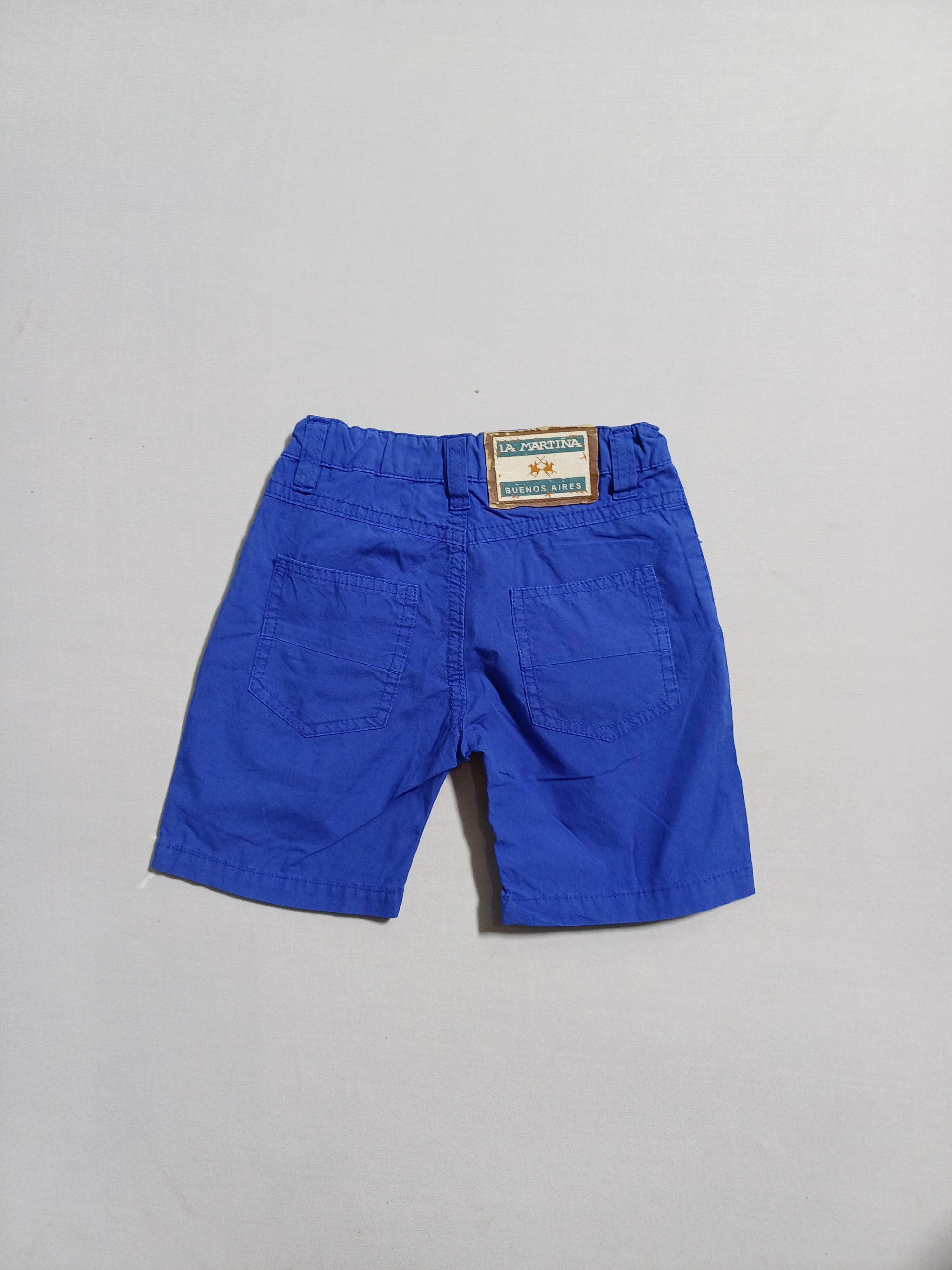 LA MARTINA BLUE-3Y BOY SHORT