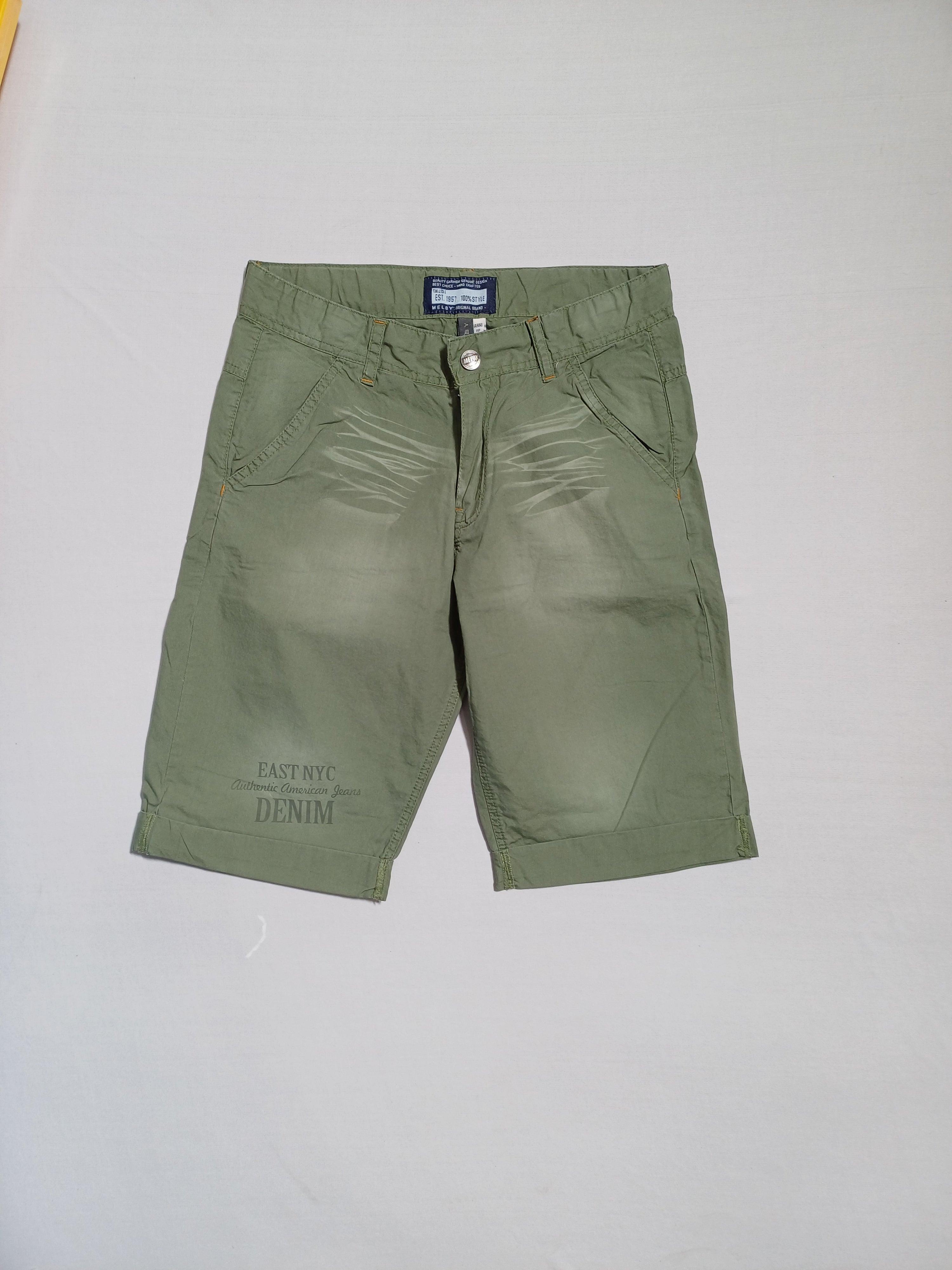 MELBY GREEN-10A BOY SHORTS 021101