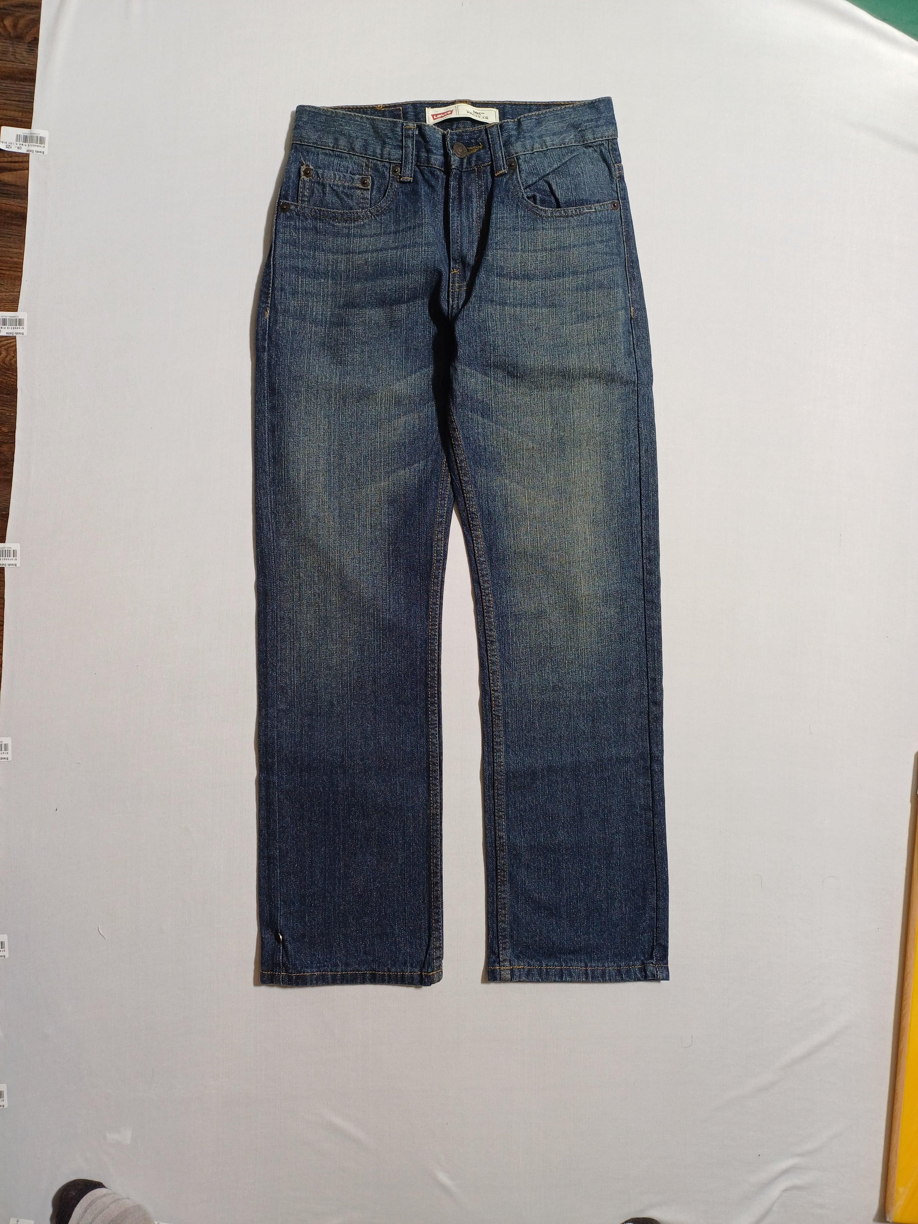 LEVI'S 14-SLIM 25X27 BOYS JEANS BLUE
